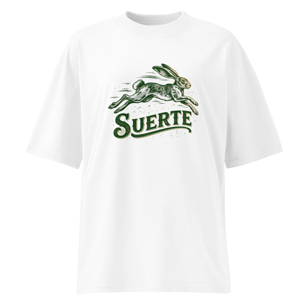 Suerte Liebre Saltando Verde