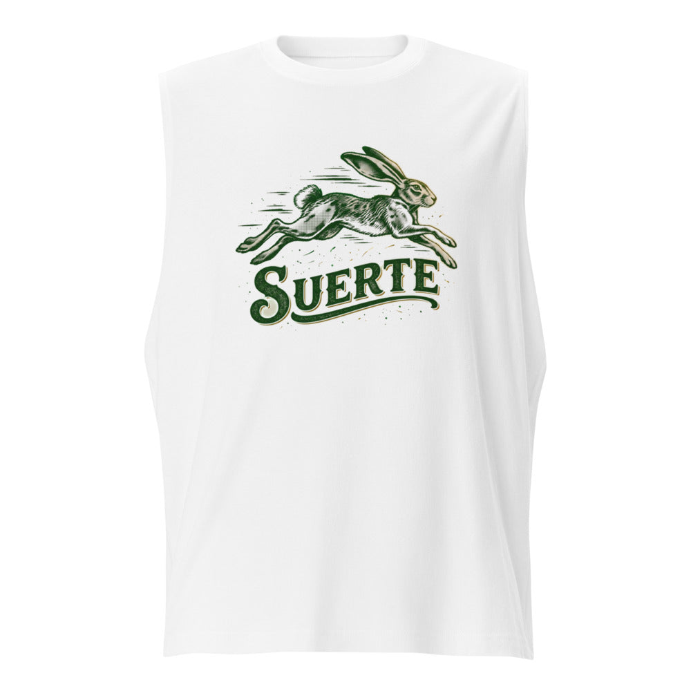 Suerte Liebre Saltando Verde