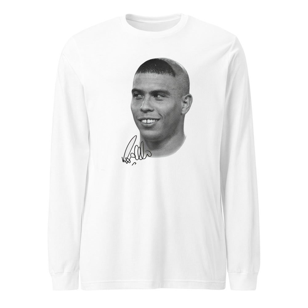 Manga Larga Ronaldo R9 El Fenómeno Blanca