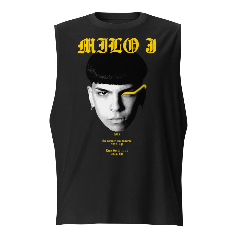 Camiseta Sin Mangas Milo J Negro
