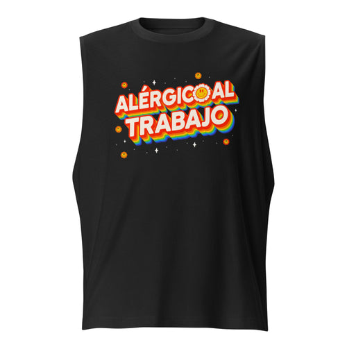 Sin Mangas Alérgico Al Trabajo Negro