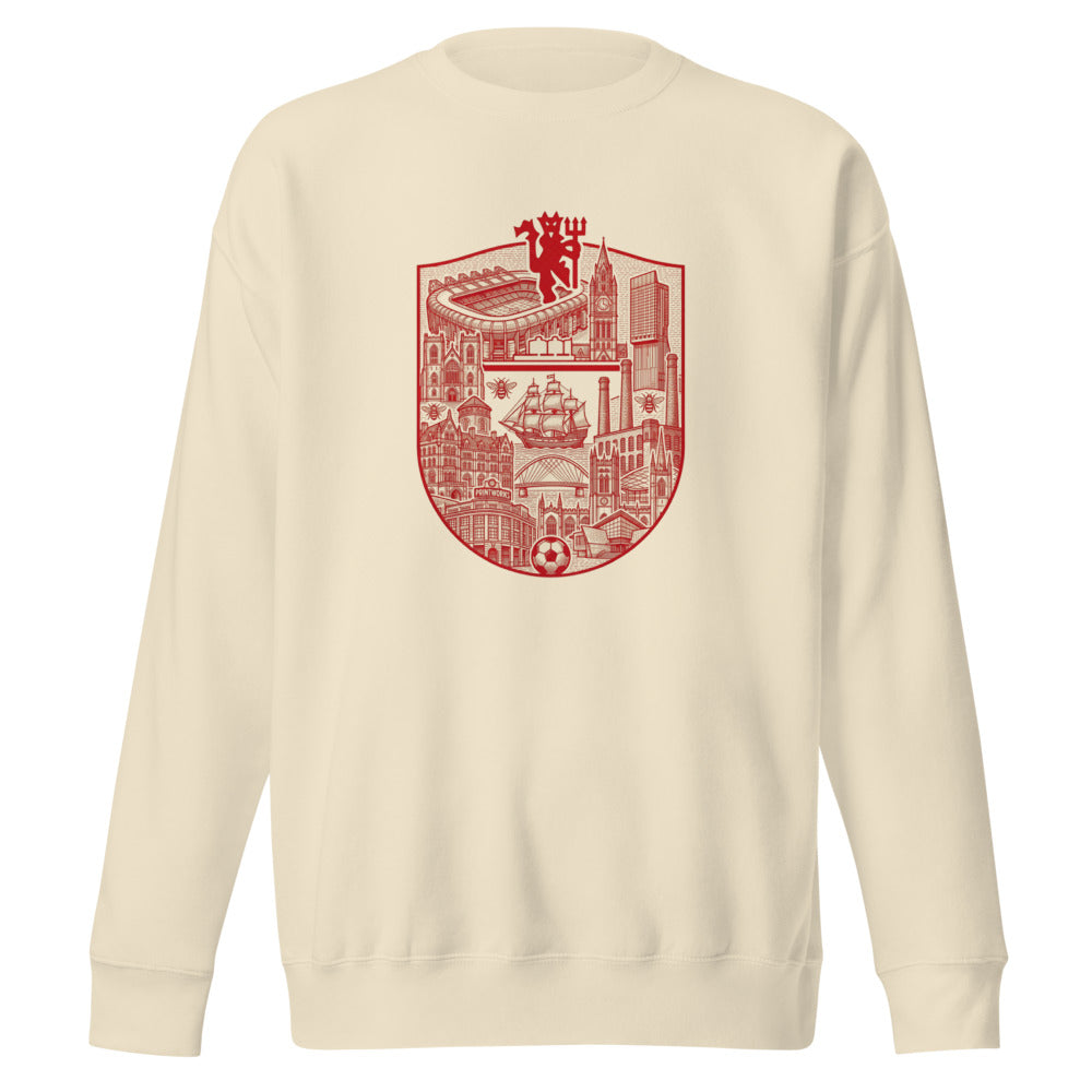 Manchester United City Crest
