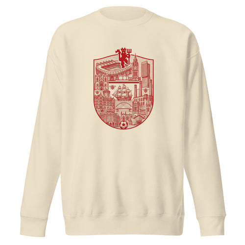 Manchester United City Crest