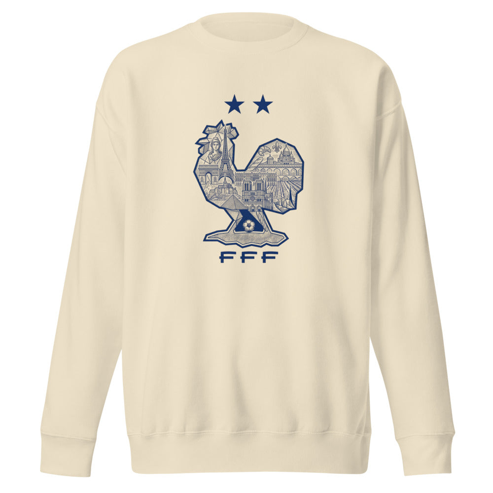 France Football Rooster Crest