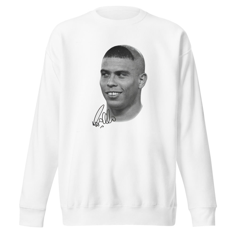 Suéter Ronaldo R9 El Fenómeno Blanco