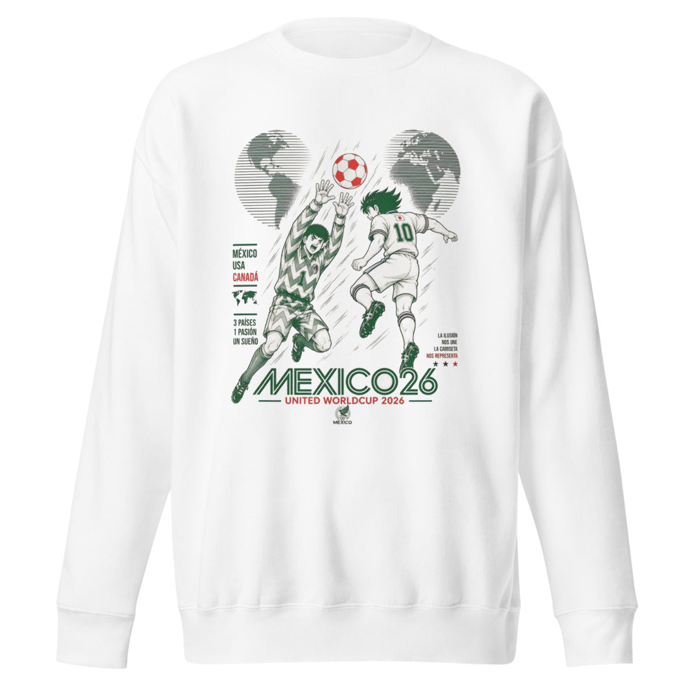Suéter México Mundial 2026 Blanco