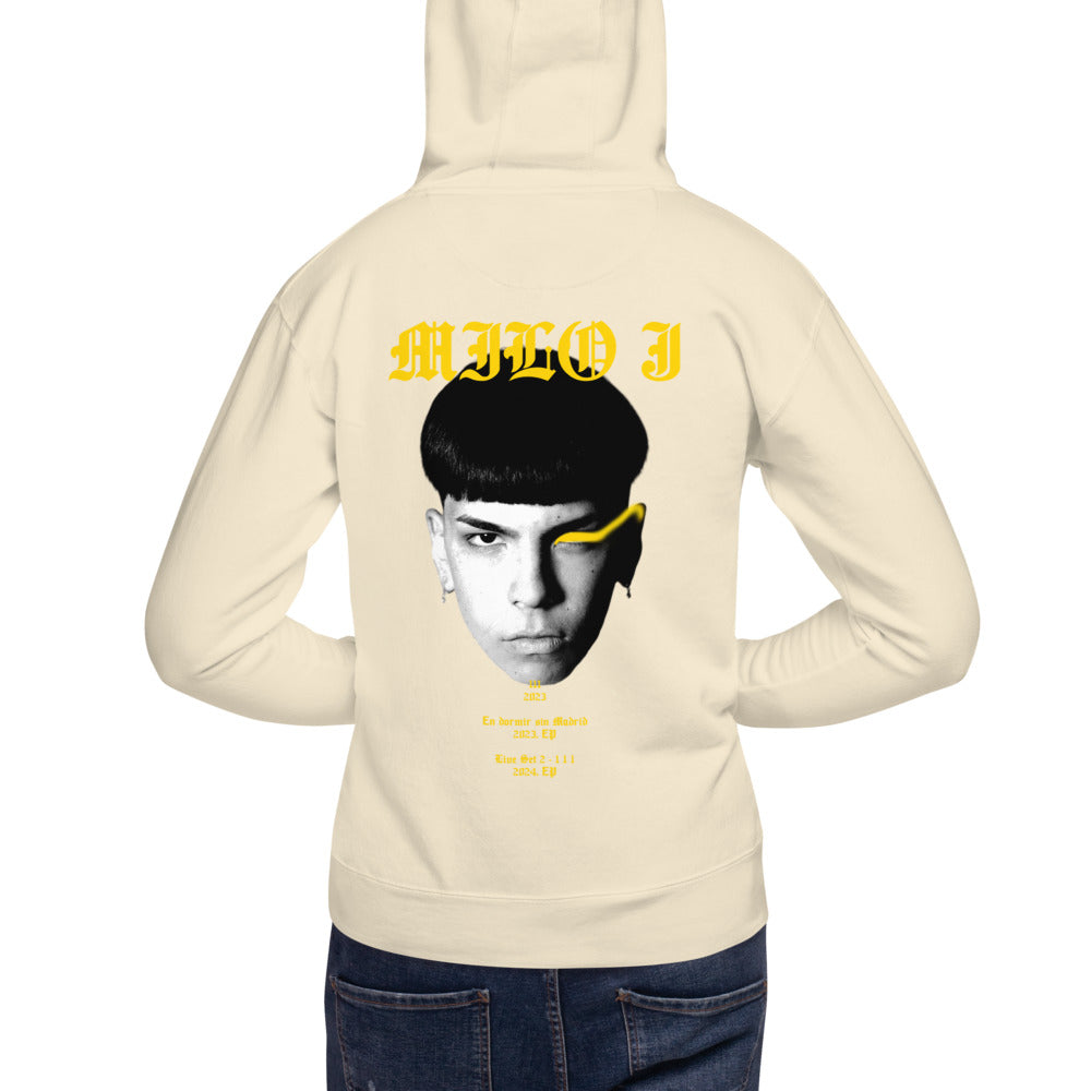 Hoodie Milo J - Modelo masculino espalda