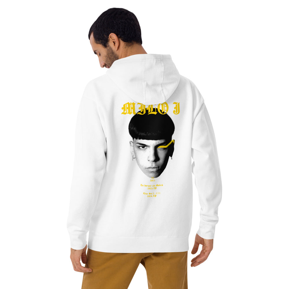 Hoodie Milo J - Modelo masculino espalda 2