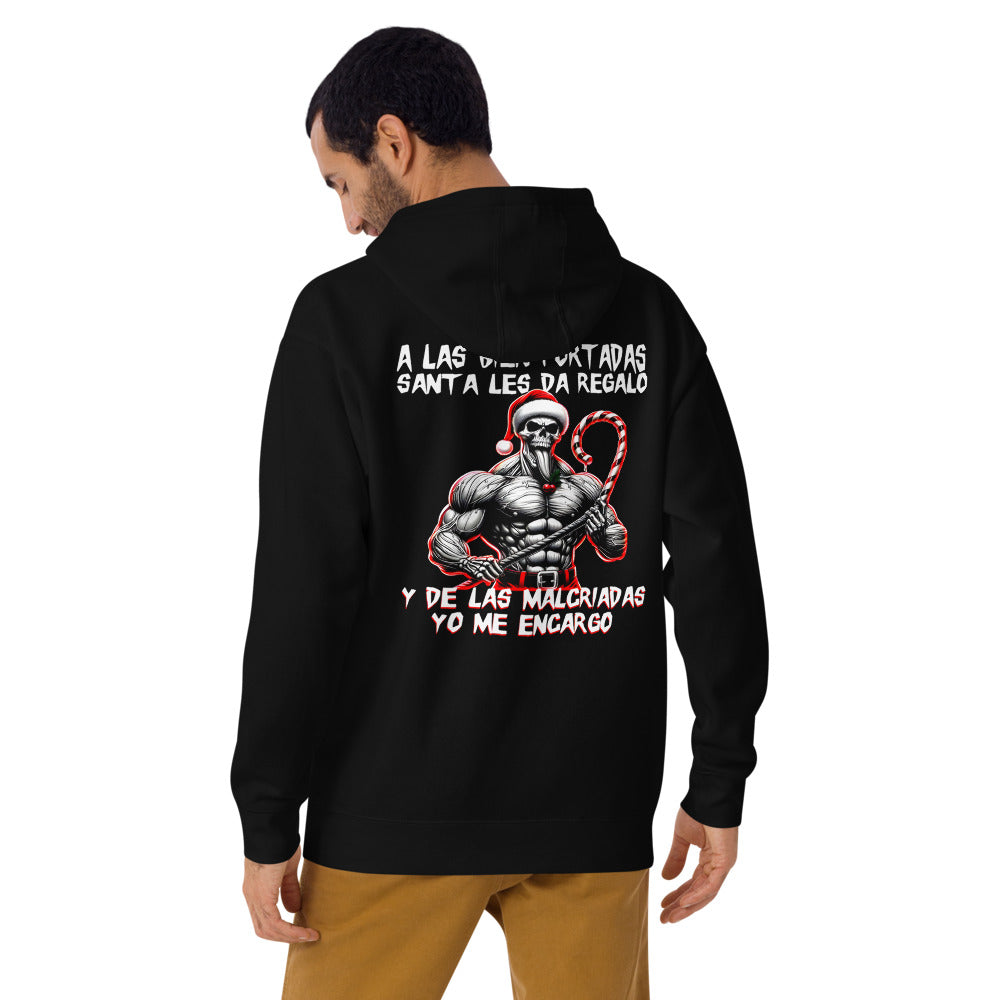 Hoodie Bien Portadas - Modelo masculino espalda 2