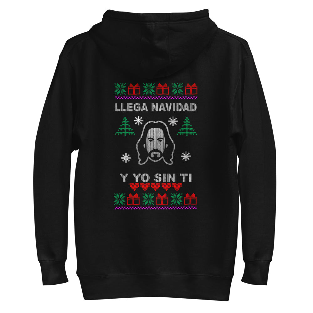 Hoodie Llega Navidad - Plano
