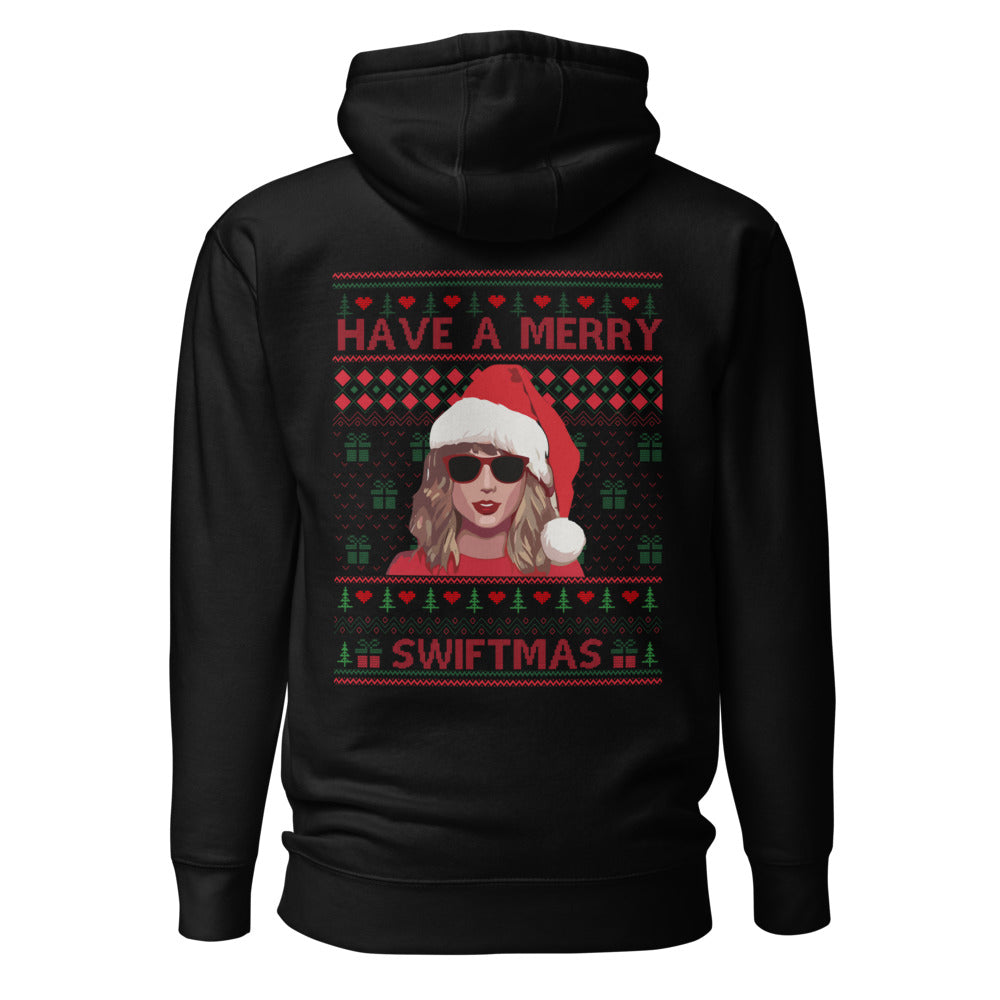 Hoodie Merry Swiftmas to All - Espalda