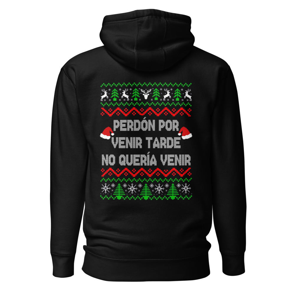 Hoodie No quería venir - Espalda