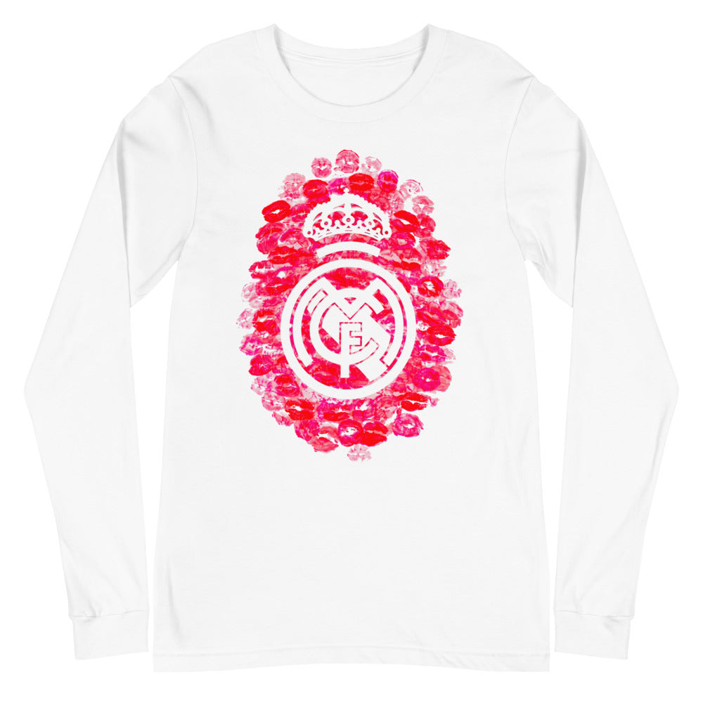 Manga Larga Real Madrid Kisses - Plano