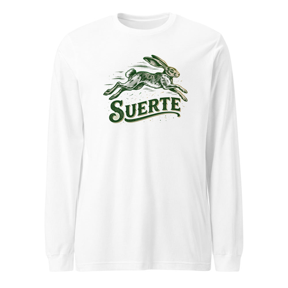 Suerte Liebre Saltando Verde