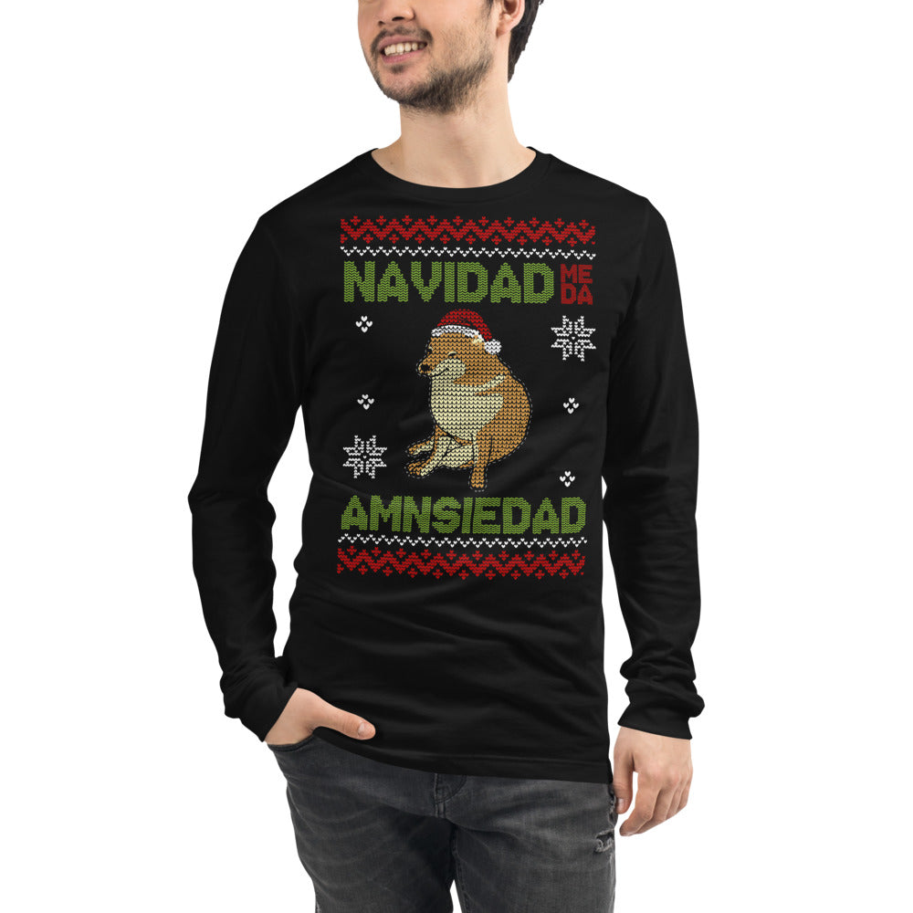 Manga Larga Amsiedad - Modelo masculino