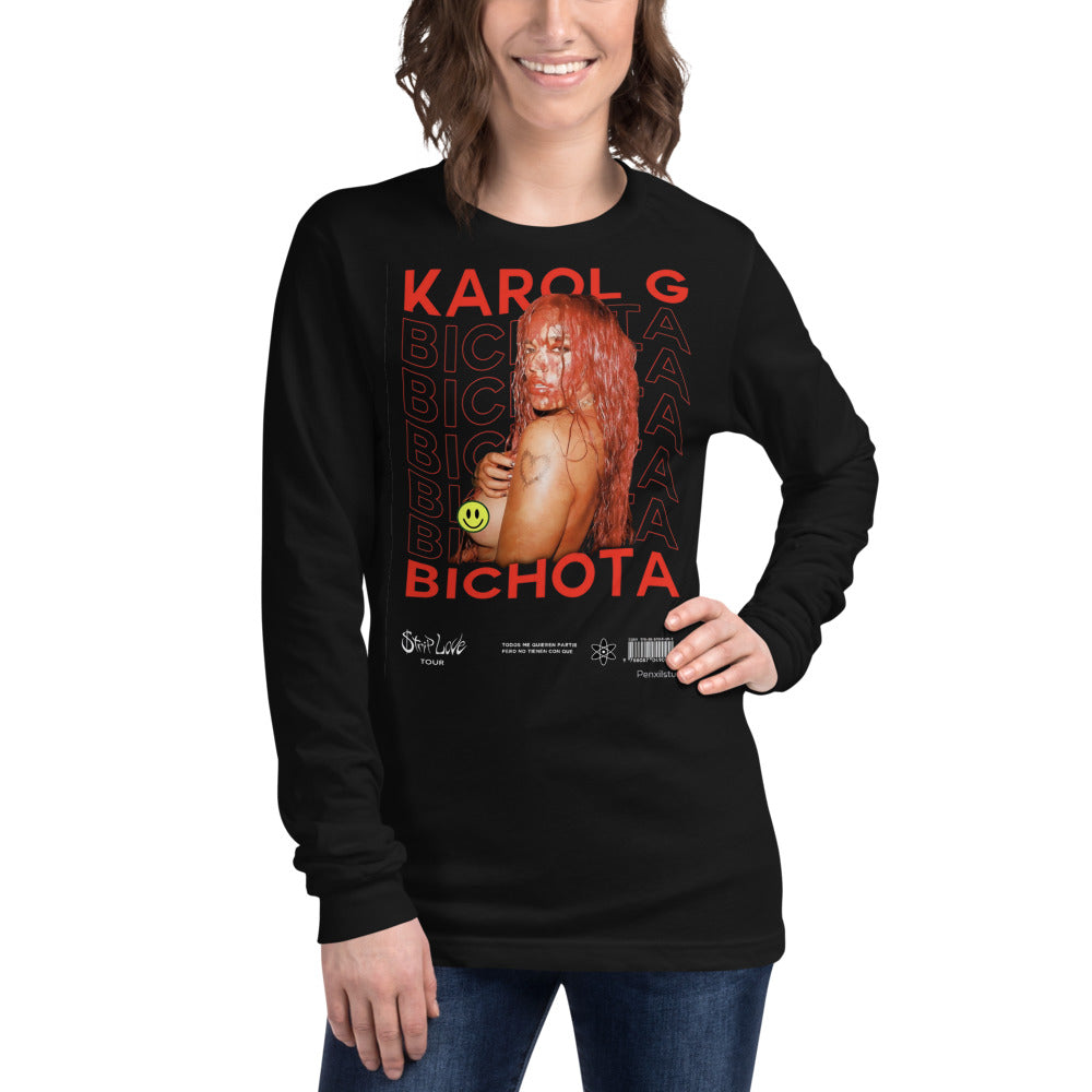 Manga Larga Bichota Karol G - Modelo femenina