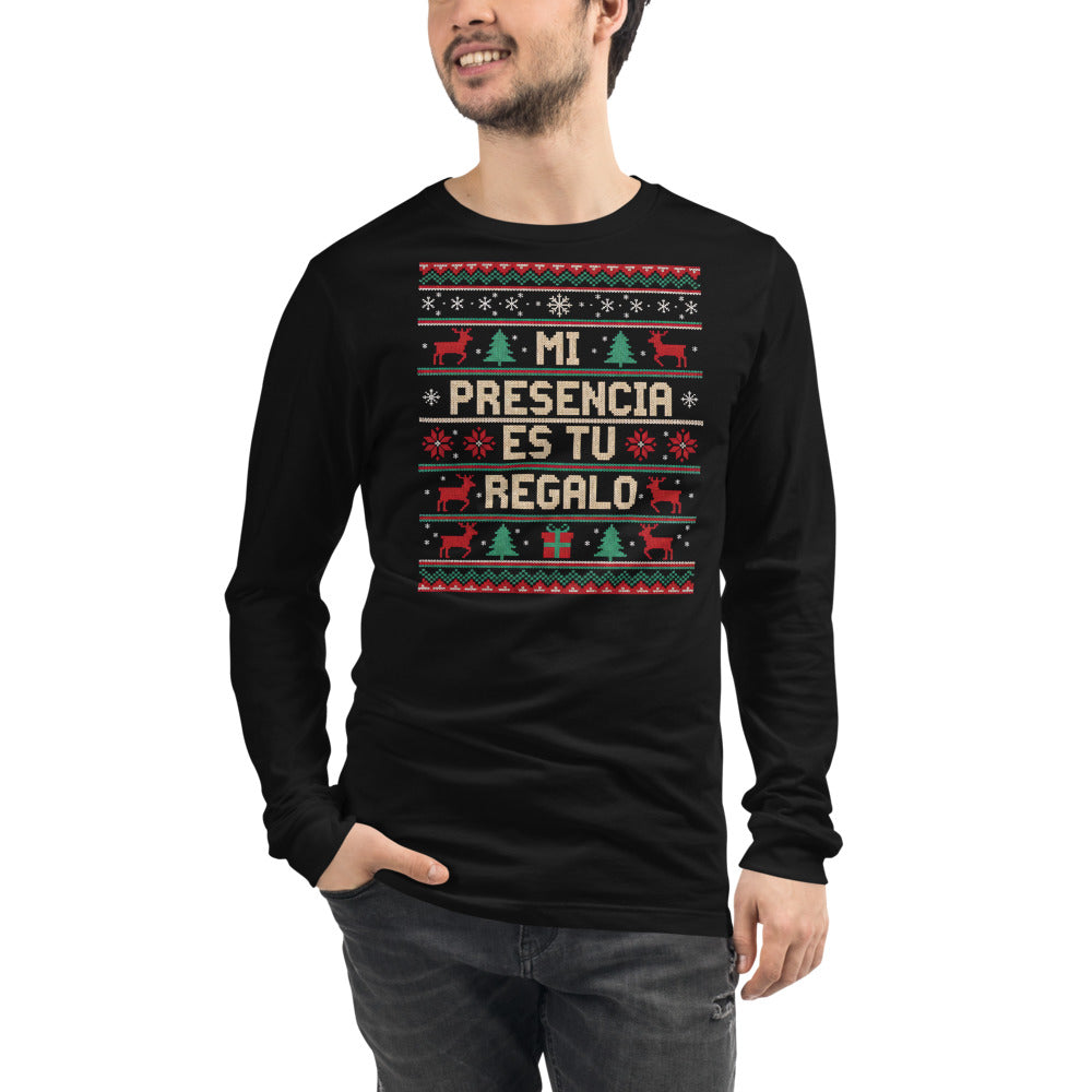 Manga Larga Este es tu regalo - Modelo masculino