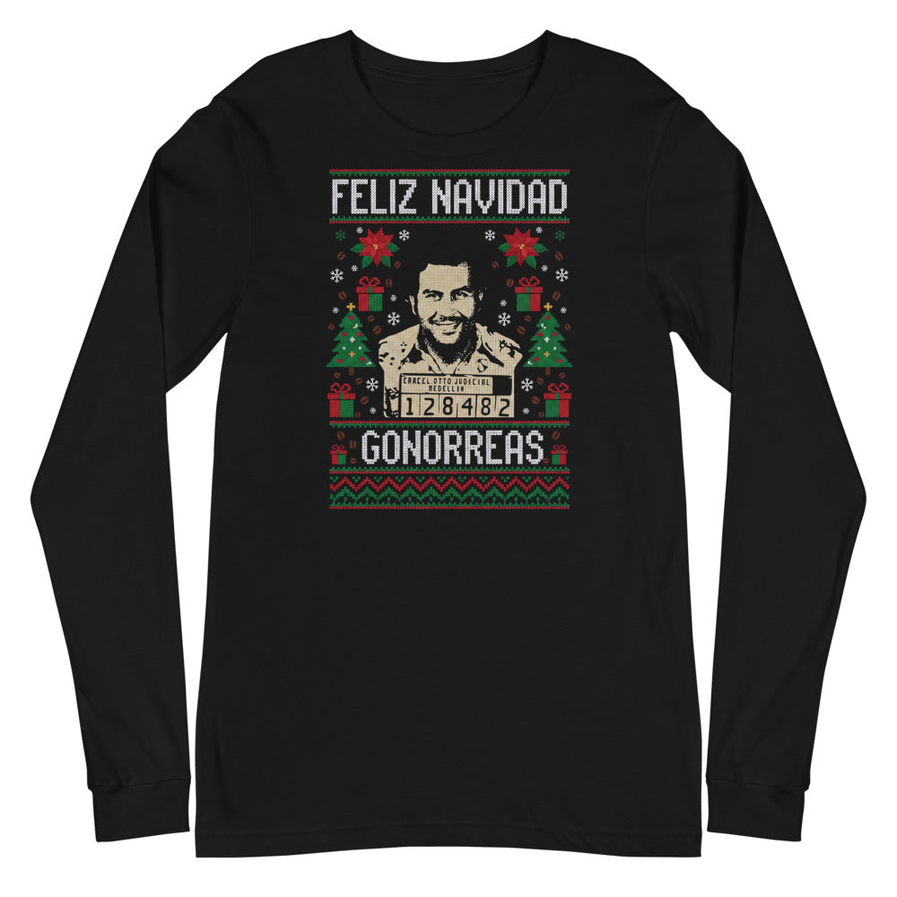 Manga Larga Feliz Navidad Gono... - Plano