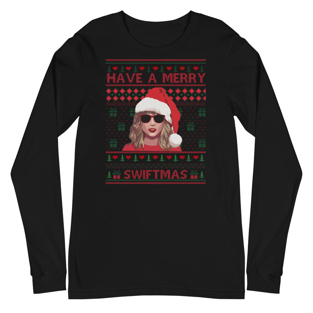 Manga Larga Merry Swiftmas to All - Plano
