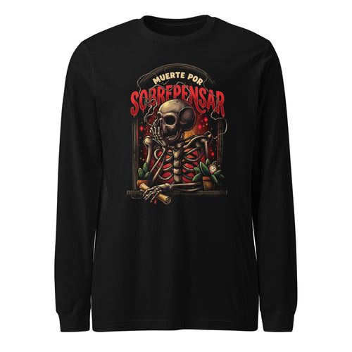 Muerte Por Sobrepensar Skeleton Meme