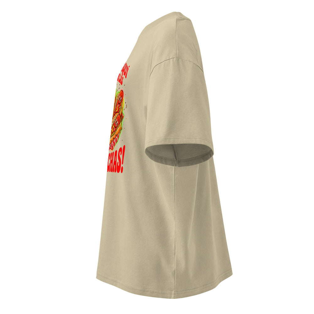Oversize Estoy Aquí Solo Por Las Salchichas - Lateral fantasma