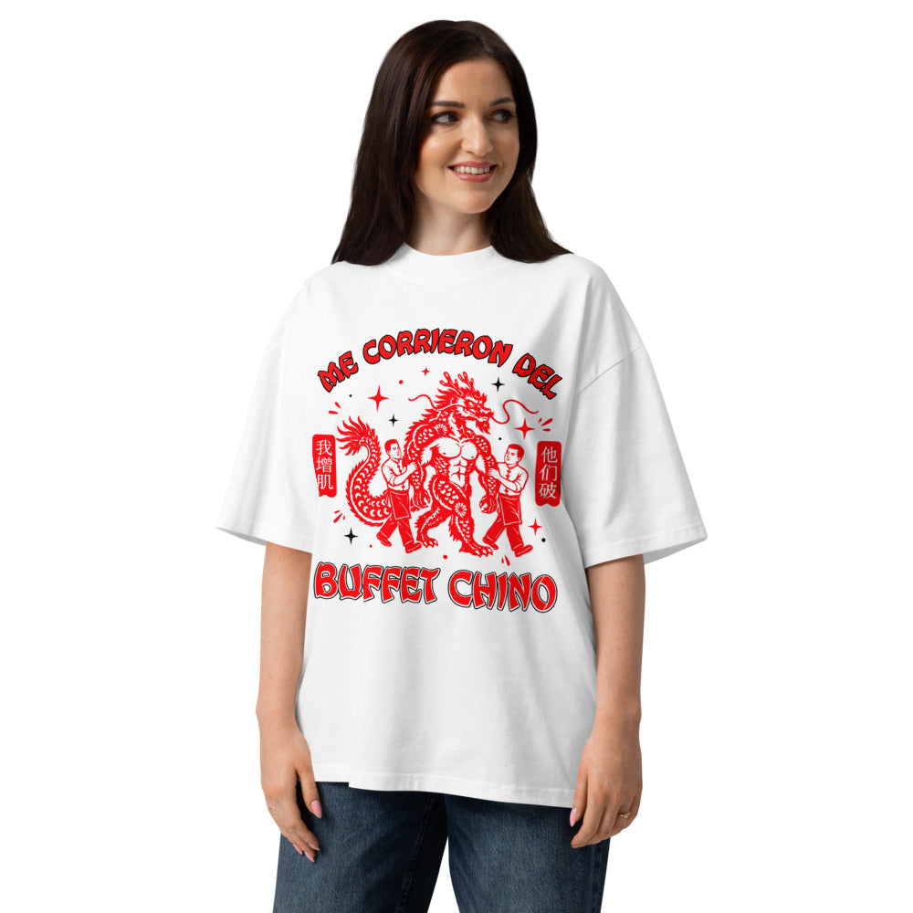 Oversize Me Corrieron Del Buffet Chino - Modelo femenina