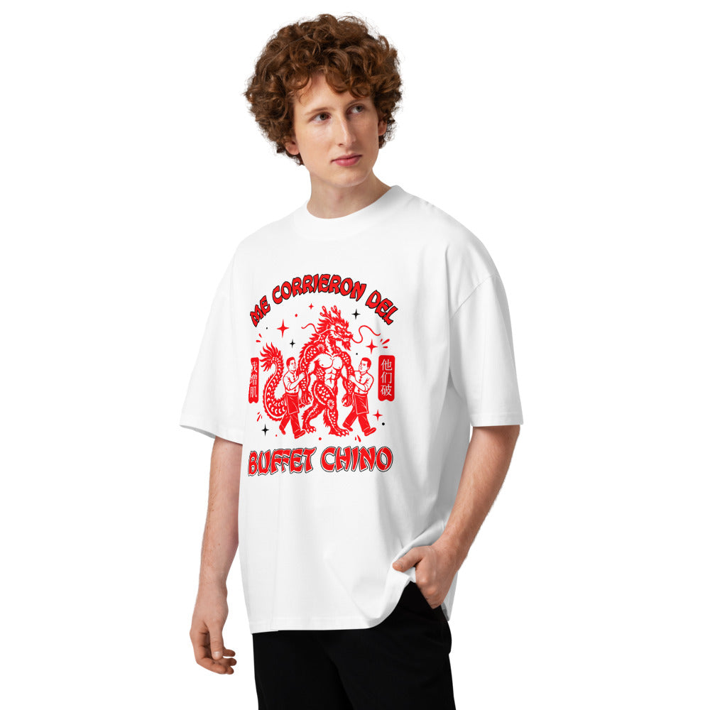 Oversize Me Corrieron Del Buffet Chino - Modelo masculino