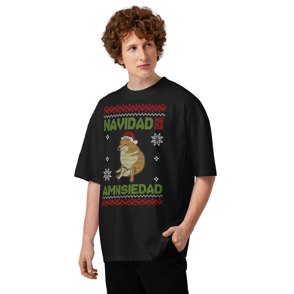 Oversize Amsiedad - Modelo masculino