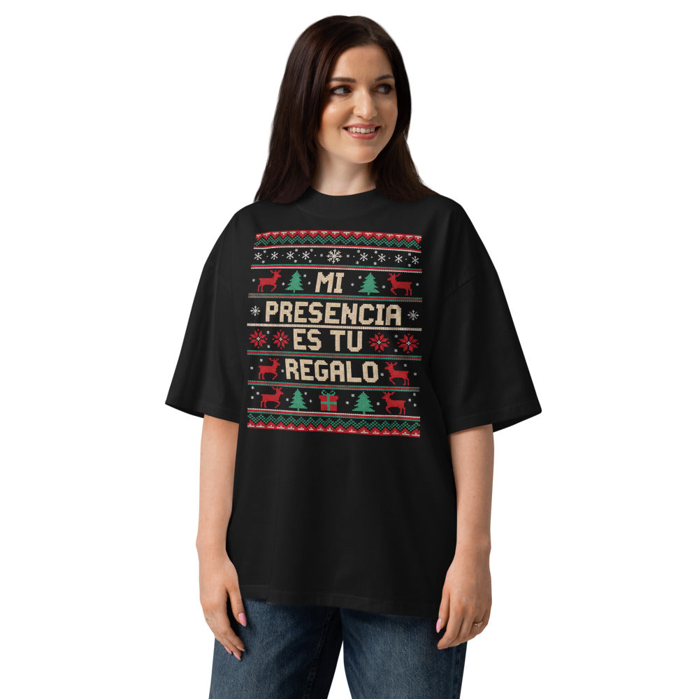 Oversize Este es tu regalo - Modelo femenina
