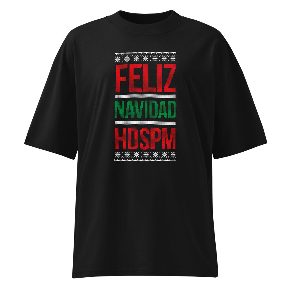 Oversize Feliz Navidad HDSPM - Frente fantasma