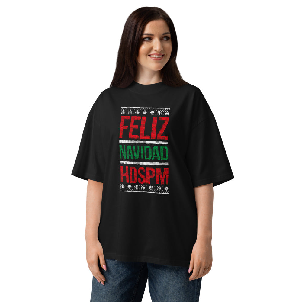 Oversize Feliz Navidad HDSPM - Modelo femenina