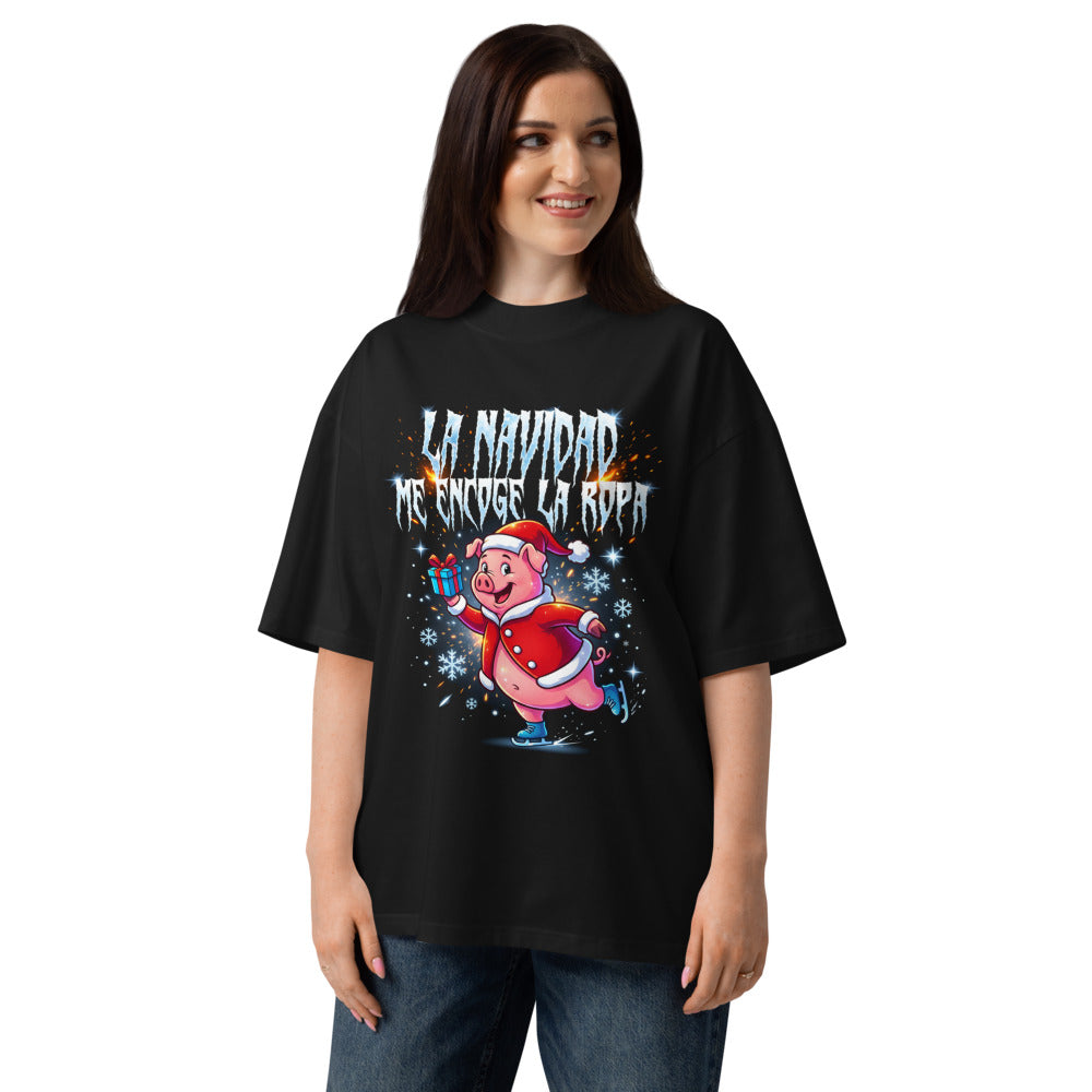 Oversize La Navidad Me Encoge La Ropa - Modelo femenina