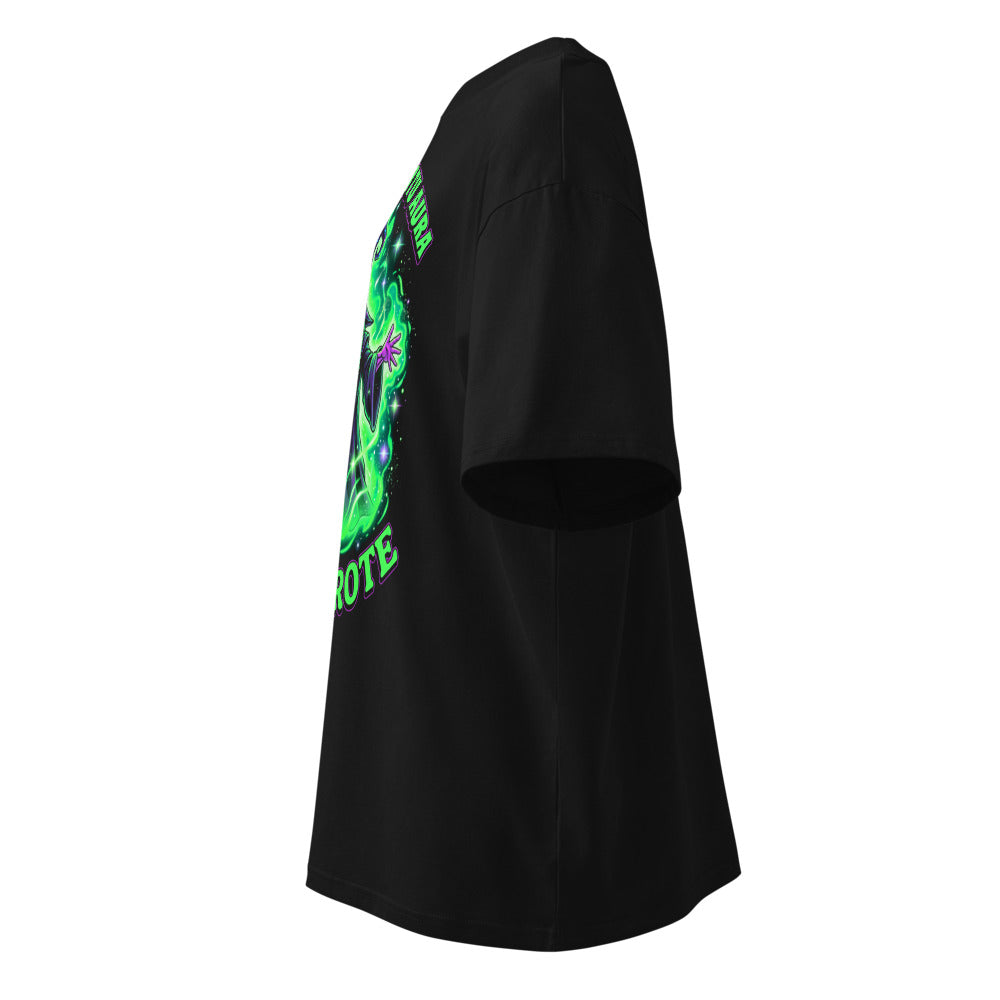 Oversize Mago Verde Puedo Sentir Tu Aura De Cerote - Lateral fantasma