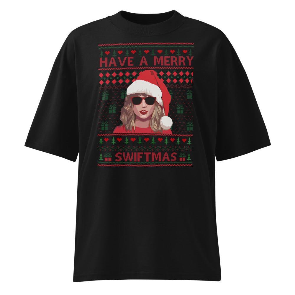 Oversize Merry Swiftmas to All - Frente fantasma
