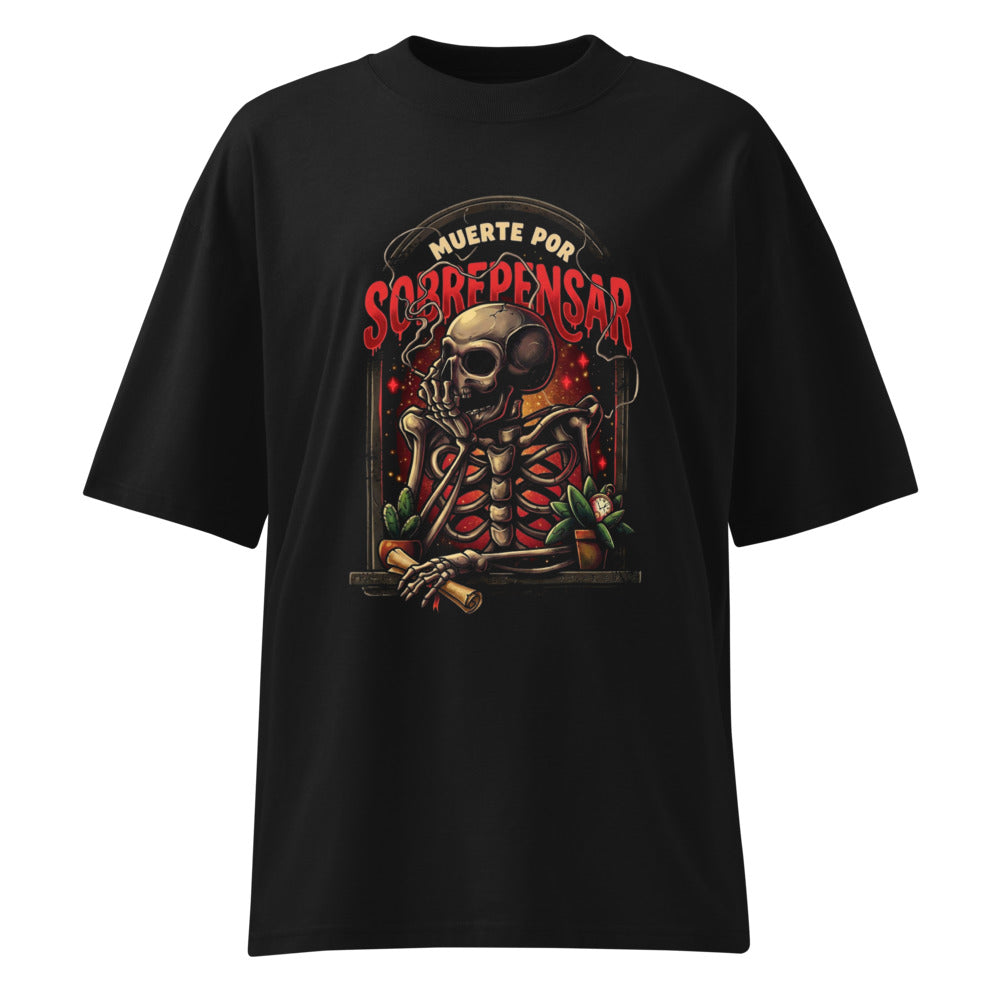 Muerte Por Sobrepensar Skeleton Meme