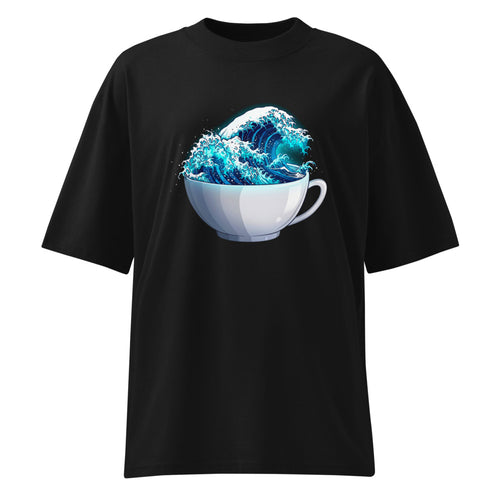 Ocean Wave Teacup Art