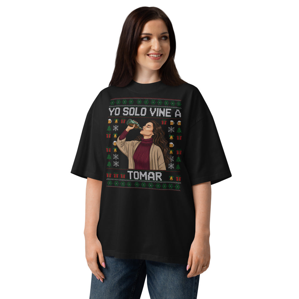Oversize Yo solo vine - Modelo femenina