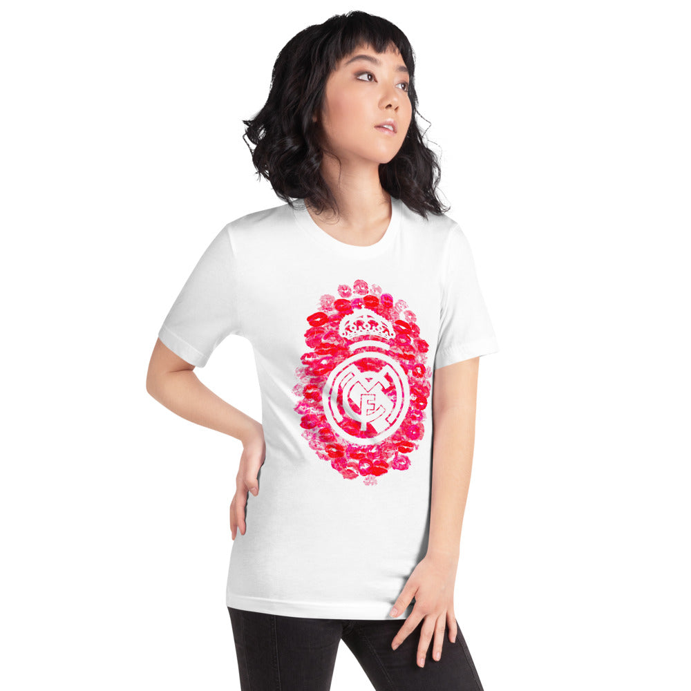 Playera Real Madrid Kisses - Modelo femenina