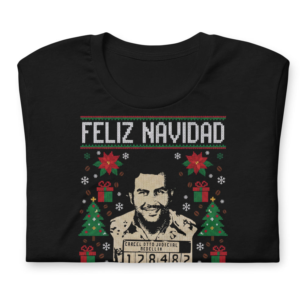 Playera Feliz Navidad Gono... - Doblado