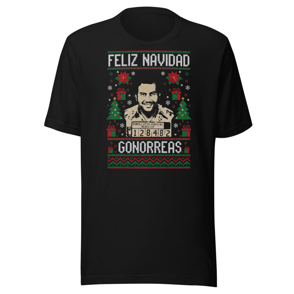 Playera Feliz Navidad Gono... - Frente grande