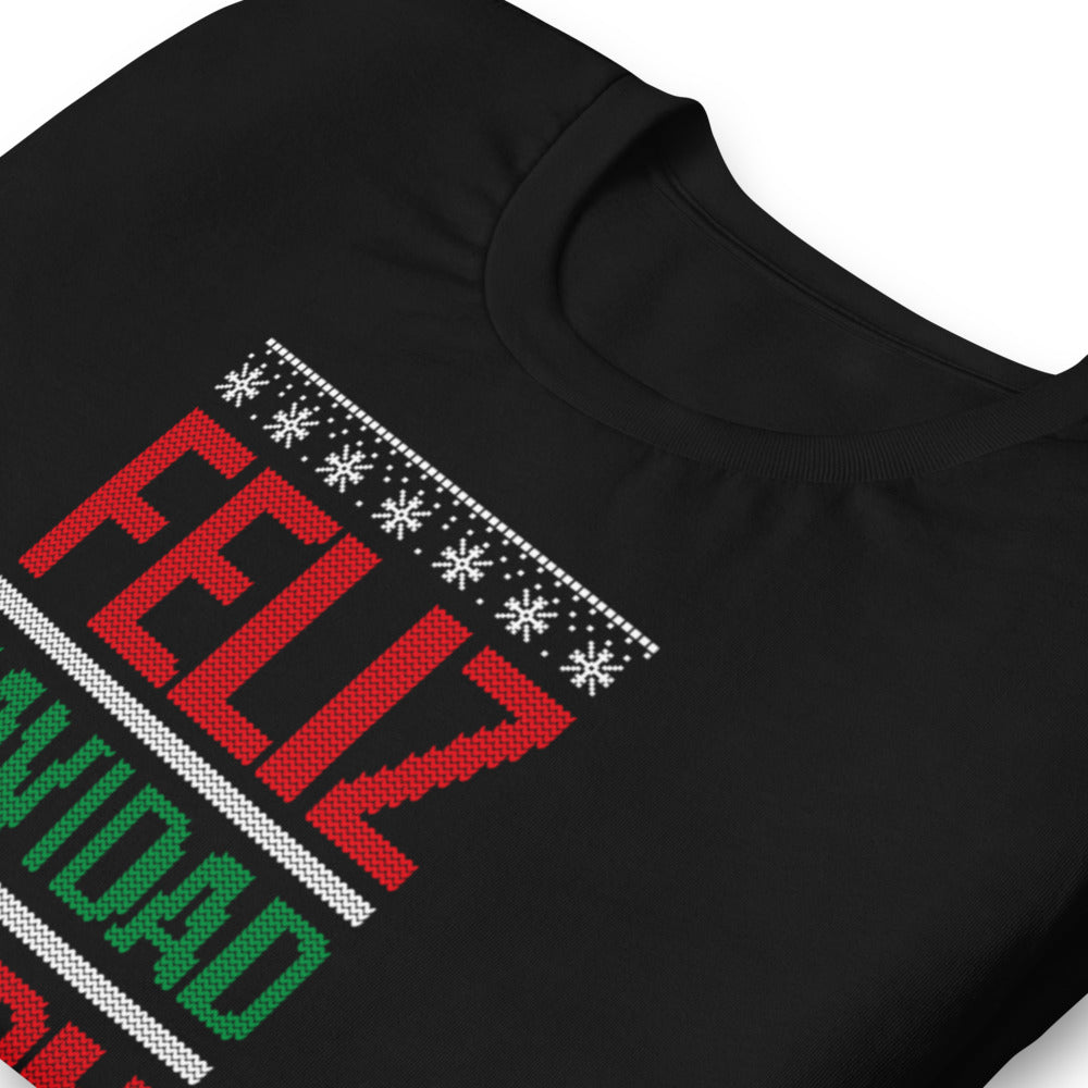 Playera Feliz Navidad HDSPM - Doblado zoom