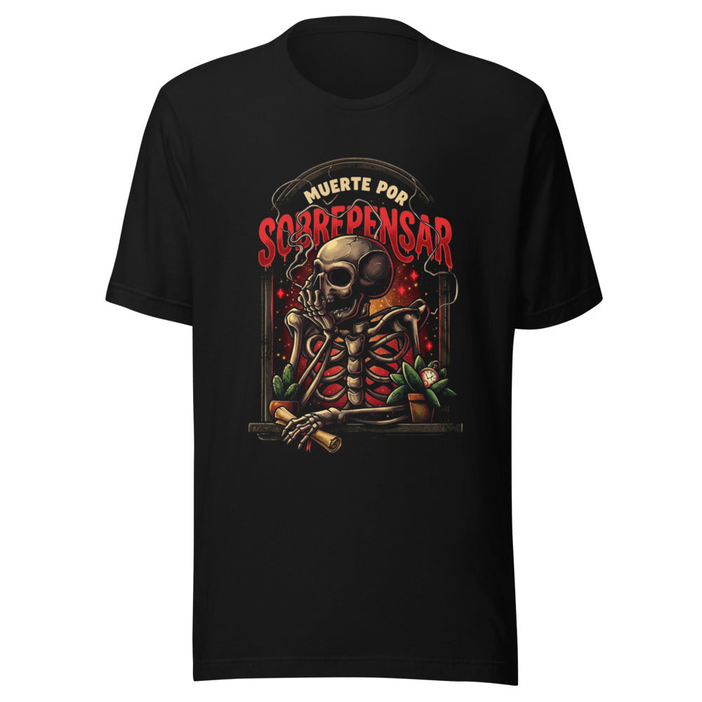 Muerte Por Sobrepensar Skeleton Meme