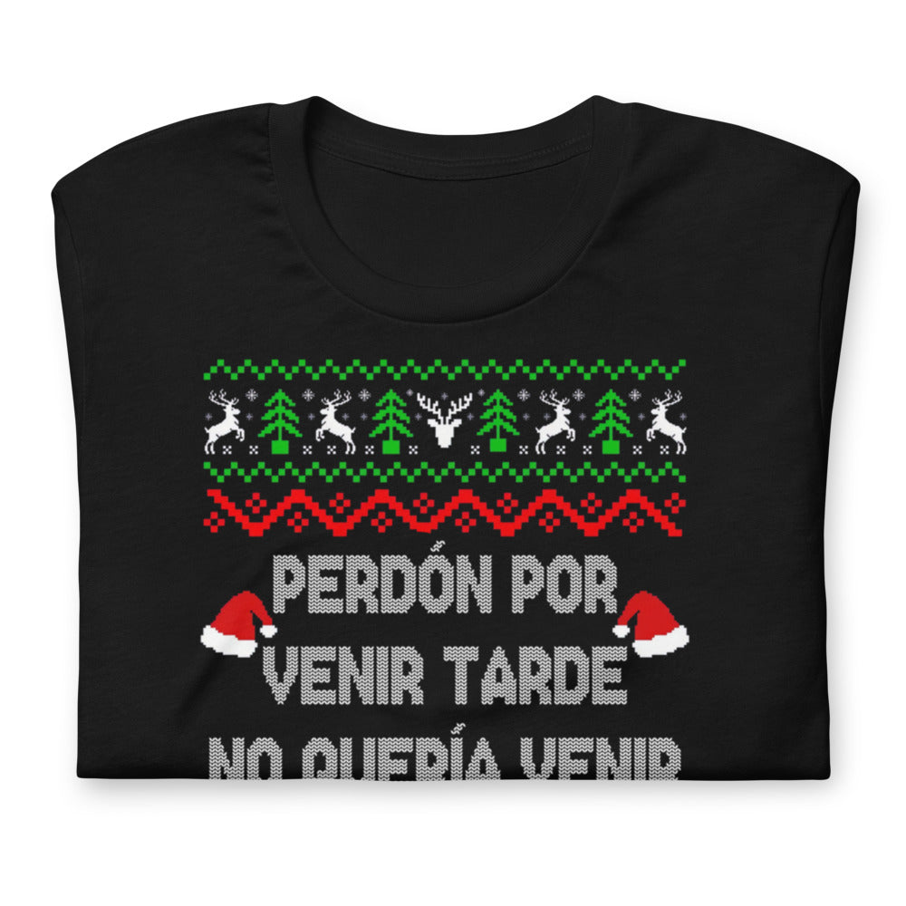 Playera No quería venir - Doblado