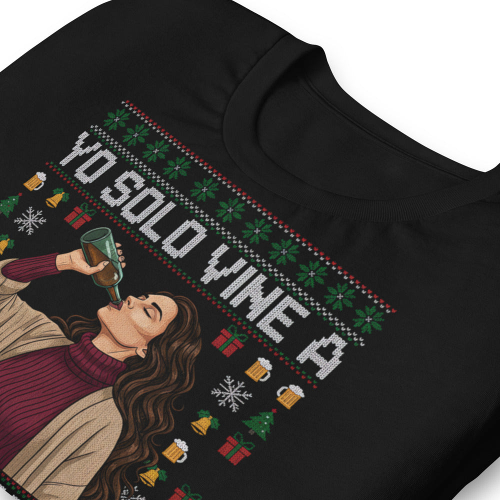 Playera Yo solo vine - Doblado zoom
