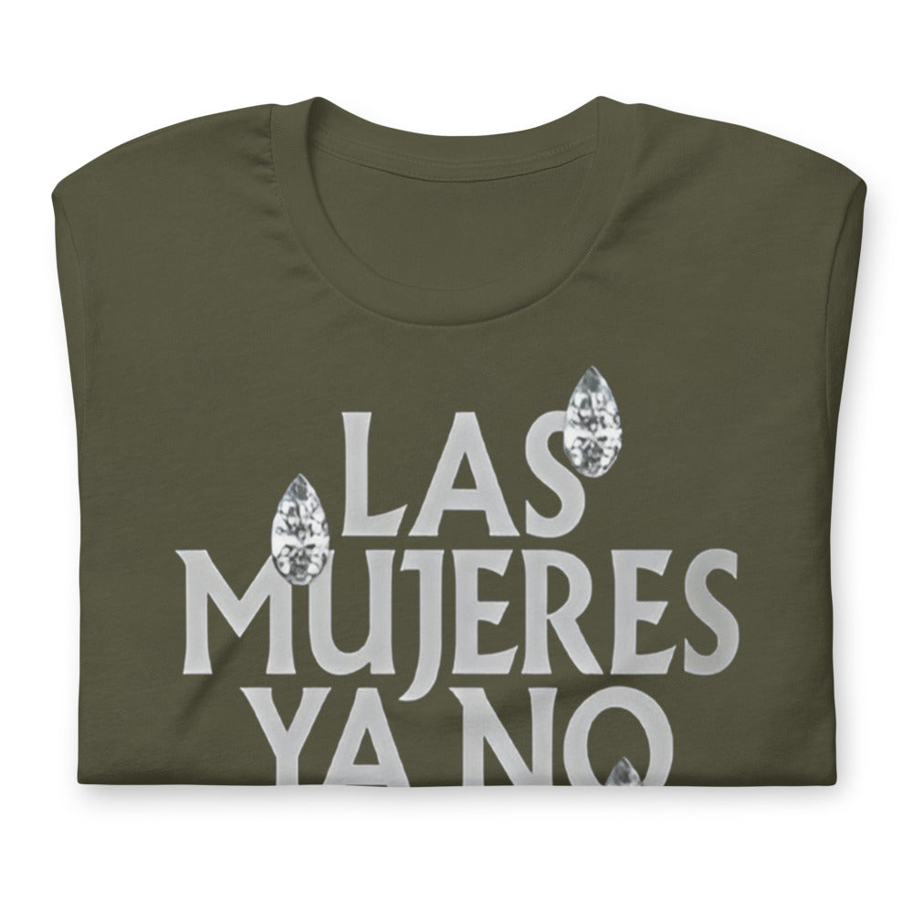 Playera Las mujeres ya no lloran - Doblado