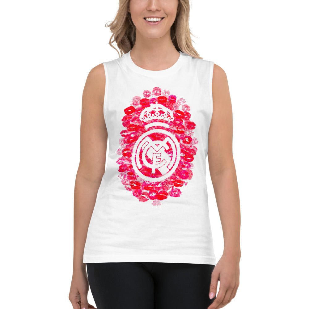 Sin mangas Real Madrid Kisses - Modelo femenina