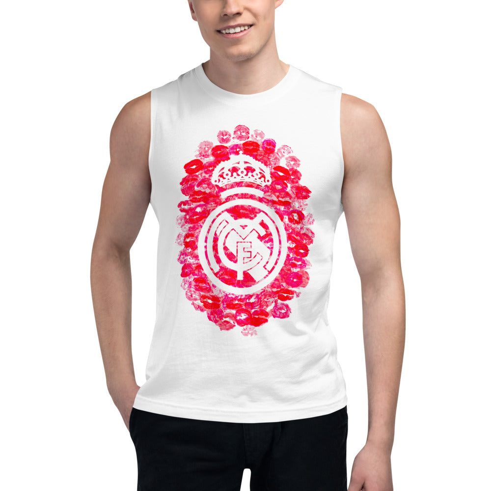Sin mangas Real Madrid Kisses - Modelo masculino
