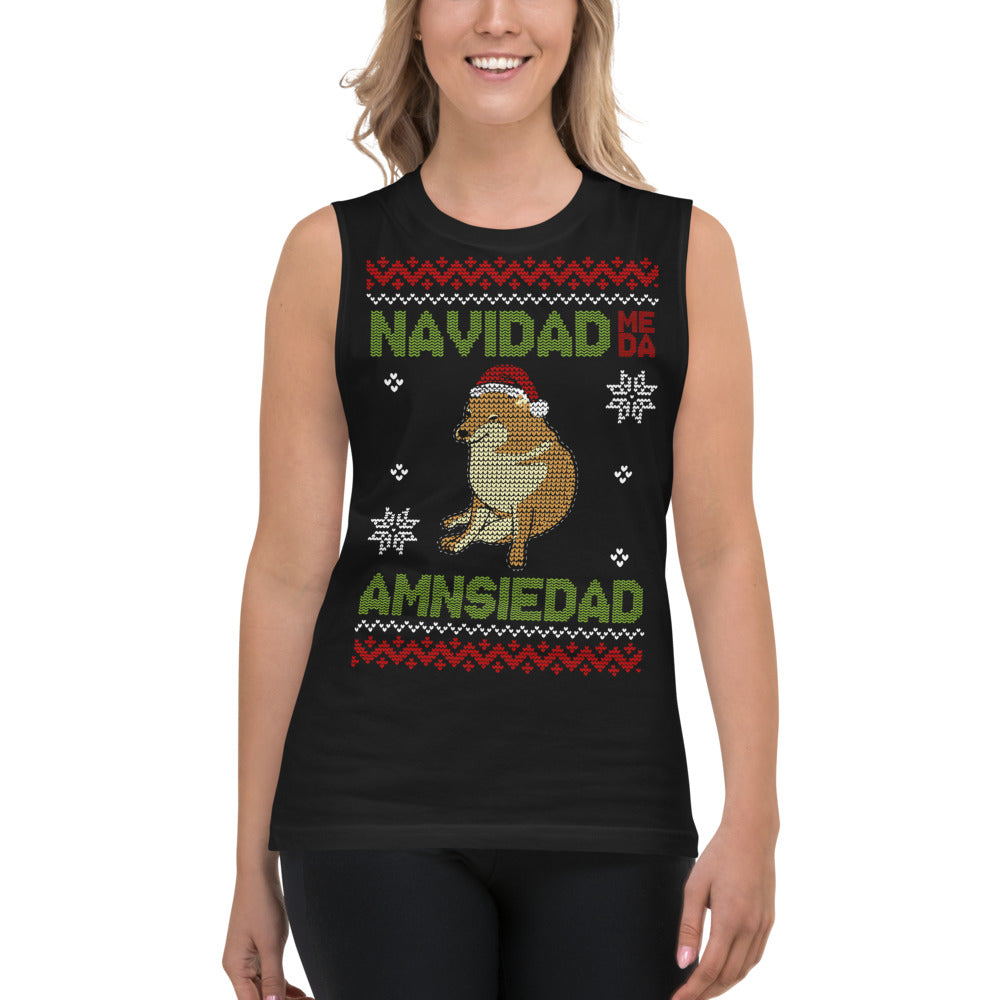 Sin mangas Amsiedad - Modelo femenina