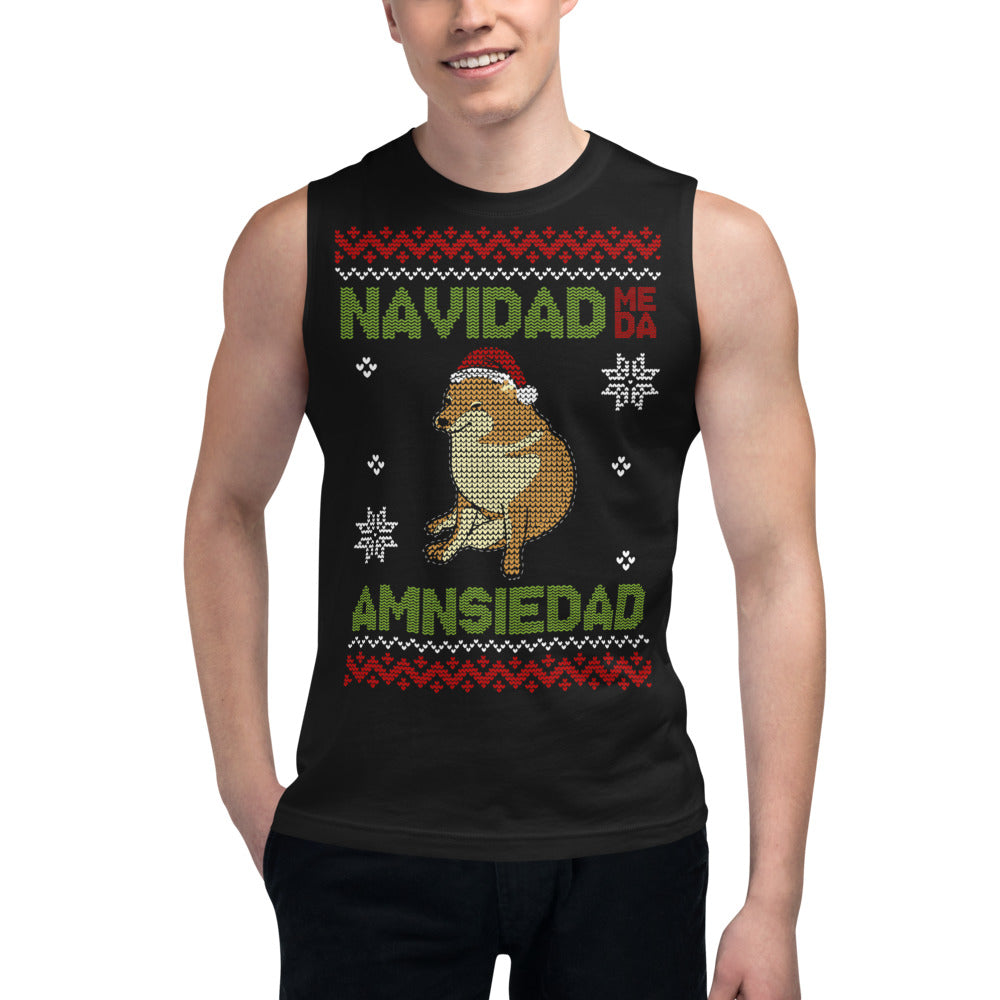 Sin mangas Amsiedad - Modelo masculino