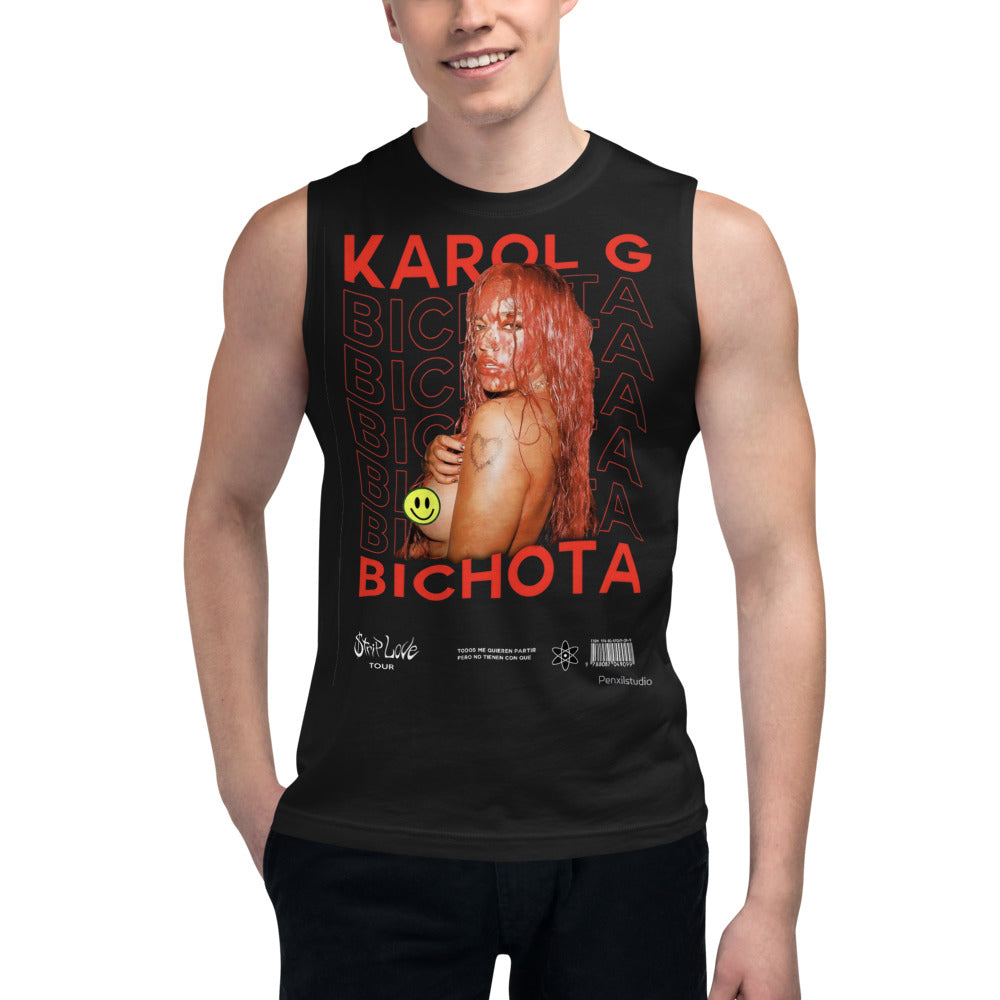 Sin mangas Bichota Karol G - Modelo masculino